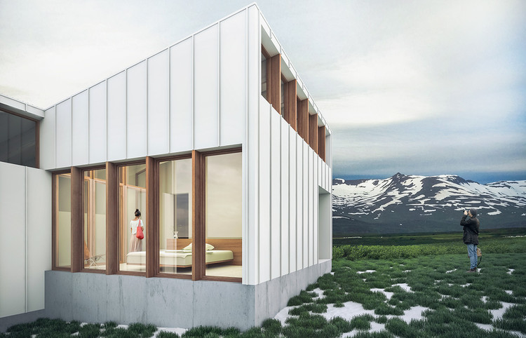 Desenho open-source do Panorama Architects para Paperhouses. Imagem Cortesia de Paperhouses